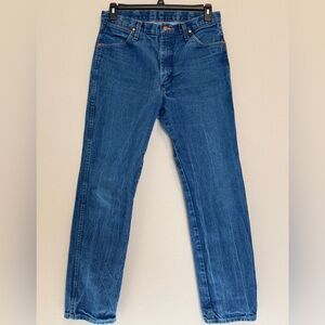 Wrangler Men's Straight Blue Jeans